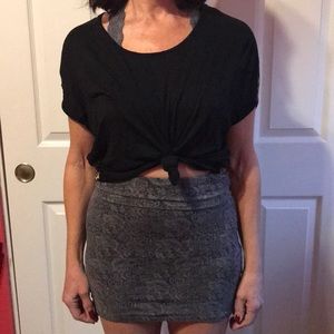 Size S, Grey Forever 21 Pencil Skirt